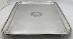  Crichton Co Crichton English Sterling Silver Massive 26 Tray Platter from 1927 - 3237264
