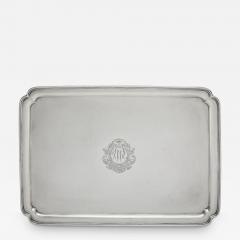 Crichton Co Crichton English Sterling Silver Massive 26 Tray Platter from 1927 - 3241360