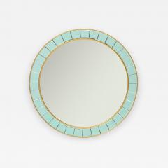 Cristal Art Cristal Arte Large Round Hand Cut Beveled Crystal Wall Mirror Model 2679 by Cristal Art - 4804010