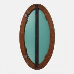  Cristal Art Cristal Arte Oval Green Hand Cut Beveled Glass Mirror Model 2727 by Cristal Art - 4226142