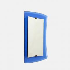  Cristal Art Cristal Arte Rectangular Blue Glass Mirror Model 2712 by Cristal Art - 4269752