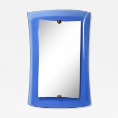  Cristal Art Cristal Arte Rectangular Blue Glass Mirror Model 2712 by Cristal Art - 4277218