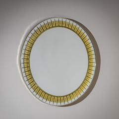  Cristal Art Cristal Arte Round Sunburst Wall Mirror by Cristal Arte Italy - 4382751