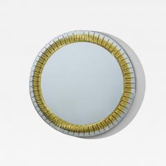  Cristal Art Cristal Arte Round Sunburst Wall Mirror by Cristal Arte Italy - 4396022