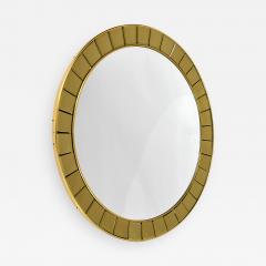  Cristal Arte Circular Mirror with bronzed bevelled glass - 968217