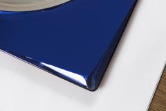 Cristal Arte Italian Mid Century Cobalt Blue Square Mirror by Cristal Arte - 1250874