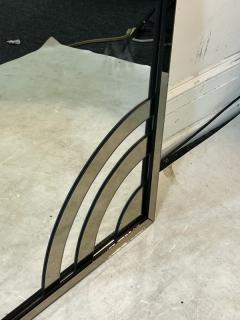  Cristal Arte MONUMENTAL MODERN MIRROR WITH APPLIED MIRROR CURVED ARCH DESIGNS - 2858686