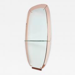  Cristal Arte ROSE CRISTAL ART MIRROR WITH SHELF - 3563827