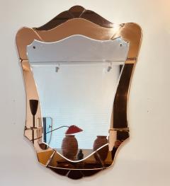  Cristal Arte Rare large Cristal Arte rose gold amber wall mirror - 3032767