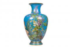  Cristalleries De Baccarat A Large French Baccarat Opaline Glass Hand Painted Bacchanale Vase by Roussel - 4580692