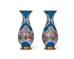  Cristalleries De Baccarat A Large and Exquisite Pair of French Baccarat Opaline Glass Vases - 3910504