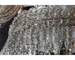  Cristalleries De Baccarat Cristalleries De Baccarat a Large French Green and Clear Cut Crystal Chandelier - 3470621