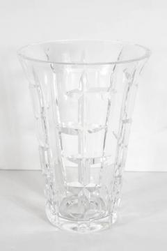  Cristalleries De Sevres Midcentury Exquisite Etched Cut Crystal Vase by Cristalleries De Sevres - 1560628