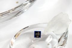  Cristalleries De Sevres Set of Sevres Crystal Bowls Decorated with Horse Heads - 3021055