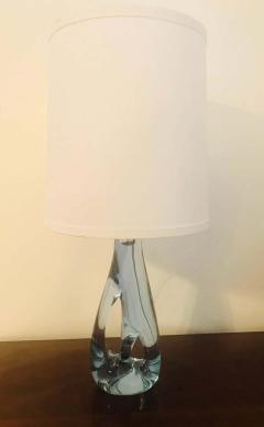  Cristalleries De Sevres Sevres French 1960s Lavender Crystal Table Lamp - 1262382