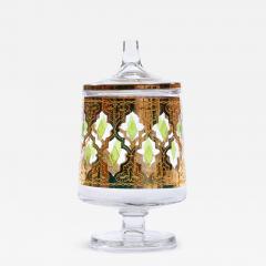  Culver Ltd 22 Karat Gold Moroccan Themed Jar Container circa 1965 - 1973259