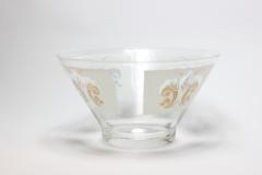  Culver Vintage Culver Company Glassware Gold Pattern Serving Bowl - 1767718