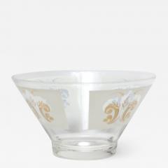  Culver Vintage Culver Company Glassware Gold Pattern Serving Bowl - 1768735