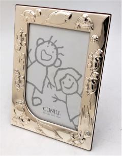  Cunill Cunill Sterling Silver Child Turtle Picture Frame New In Box - 3237277