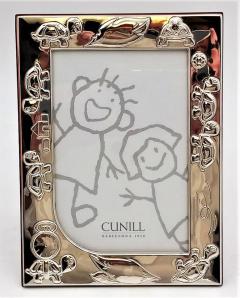  Cunill Cunill Sterling Silver Child Turtle Picture Frame New In Box - 3237278