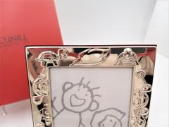  Cunill Cunill Sterling Silver Child Turtle Picture Frame New In Box - 3237283