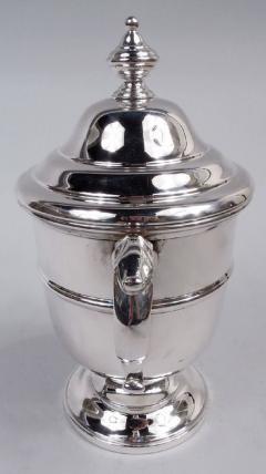  Currier Roby Currier Roby Traditional Classical Sterling Silver Covered Urn - 3773868