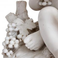  D Angelis A 19th century marble putto sculpture signed DAngelis - 2696361