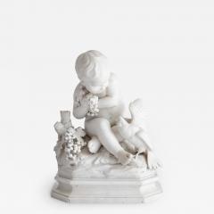  D Angelis A 19th century marble putto sculpture signed DAngelis - 2700922