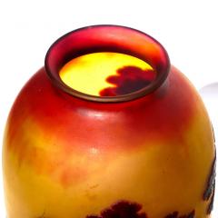  D argental D Agental Art Nouveau Scenic Cameo Vase - 3082162