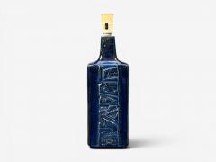  D sir e Stent j D sir e Stent j Blue Glazed Stoneware Large Table Lamp Denmark 1970s - 4620825