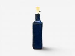  D sir e Stent j D sir e Stent j Blue Glazed Stoneware Large Table Lamp Denmark 1970s - 4620840
