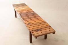  DJ Papagaio Contemporary Xiloteca S 12 Slatted Bench by DJ Papagaio Brazil 2024 - 4001939