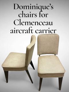  DOMINIQUE PARIS 1950s chairs designed by Dominique - 4288734