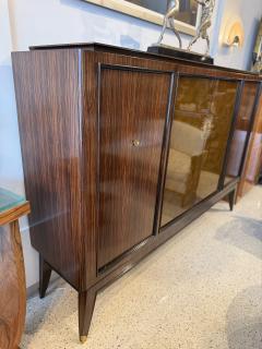  DOMINIQUE PARIS Art Deco Macassar Cabinet with Lacquered Doors by Maison Dominique Paris - 4486177