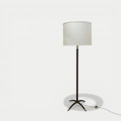  DOMINIQUE PARIS Dominique Lacquer and Parchment Floor Lamp circa 1950 - 4559925