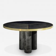  DUISTT Ray Table in Sikomoro Frise and Brass Bronze - 3292008