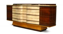  Daghia Bologna Daghlia Italian Mid Century Rosewood and Parchment Sideboard - 2794265