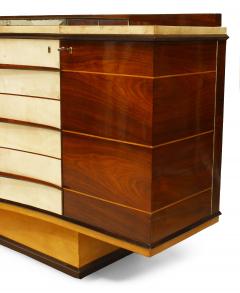  Daghia Bologna Daghlia Italian Mid Century Rosewood and Parchment Sideboard - 2794267