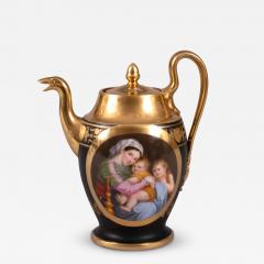  Dagoty porcelain factory Old Paris Porcelain Teapot by Dagoty c 1810 - 4464116