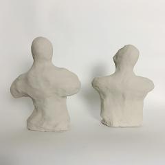  Dainche AWAY Pair of clay sculptures - 1304564