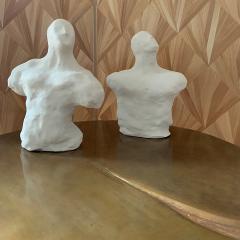  Dainche AWAY Pair of clay sculptures - 1304568