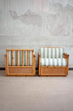  Dal Vera Bamboo Armchairs By Dal Vera 1960s - 4688082