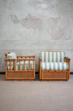  Dal Vera Bamboo Armchairs By Dal Vera 1960s - 4688086