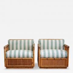  Dal Vera Bamboo Armchairs By Dal Vera 1960s - 4689725