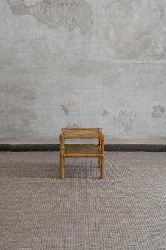  Dal Vera Pair of Rattan Bedside Tables By Dal Vera 1970s - 4330564