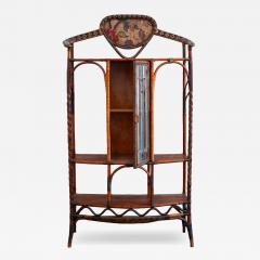  Dal Vera Rattan and Rush tag re with Bevelled Glass Door Dal Vera 1910 - 4708373