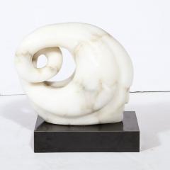  Dan Bedik Modernist Sculpture Entitled Ice Queen in Exotic Black Marble by Dan Bedik - 2946538