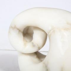  Dan Bedik Modernist Sculpture Entitled Ice Queen in Exotic Black Marble by Dan Bedik - 2946695