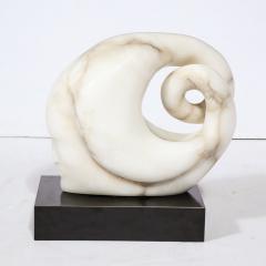  Dan Bedik Modernist Sculpture Entitled Ice Queen in Exotic Black Marble by Dan Bedik - 2946716