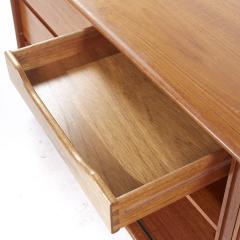  Danflex Danflex Mid Century Teak Tambour Door Lowboy Dresser - 3824344